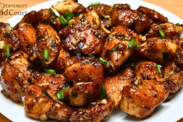One-Pan Lemon Butter Garlic Chicken, homemade and freshly served