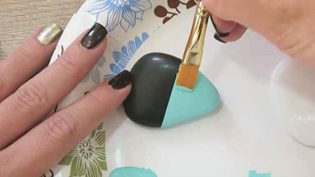 Finished Learn How to Paint Designs on Rocks With These, a completed DIY project