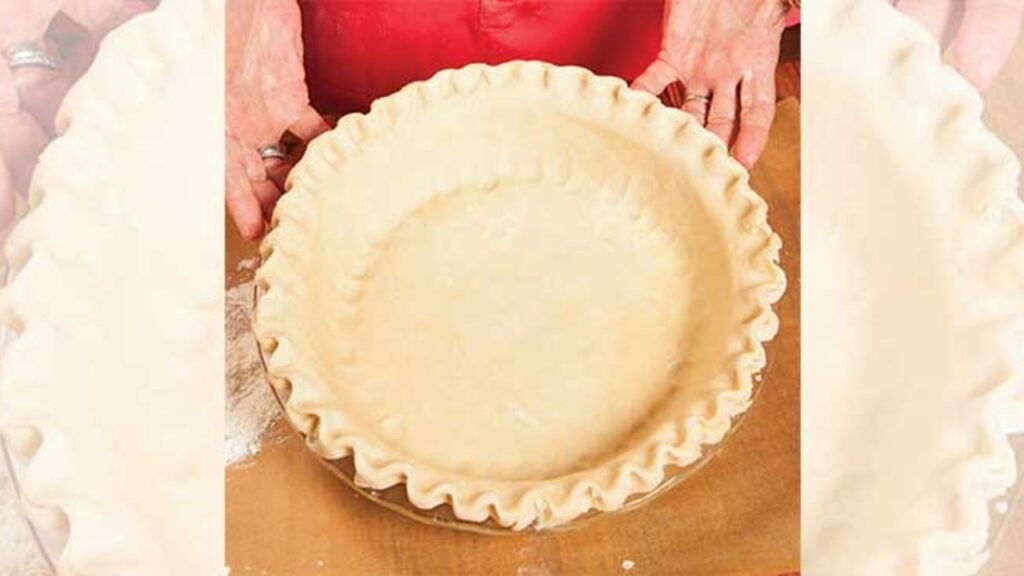 Paula Deen's Perfect Pie Crust, homemade and freshly served