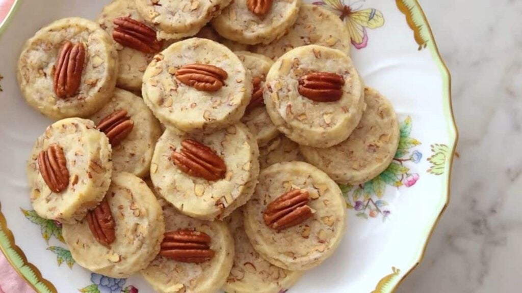 Pecan Sandies, homemade and freshly served