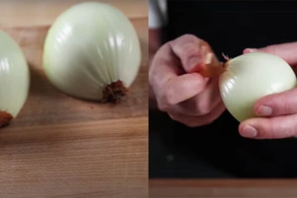 How to Peel an Onion Fast
