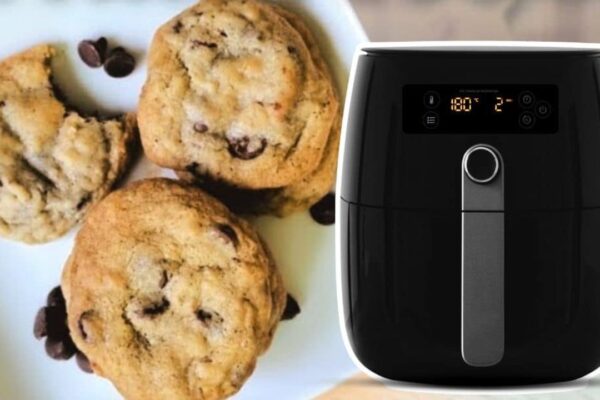 Perfect Air Fryer Cookies, homemade and freshly served