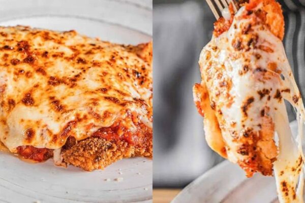 Perfect Homemade Chicken Parmesan, homemade and freshly served