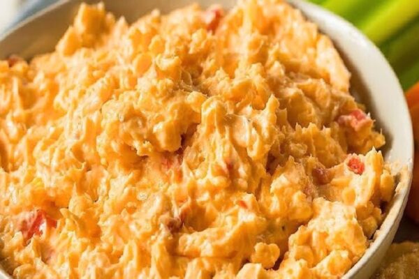 Delicious Pimento Cheese, homemade and freshly served