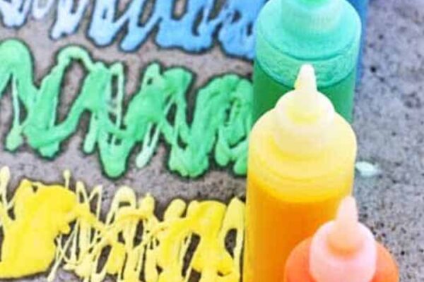 21 DIY Paint Recipes To Make For the Kids, homemade and freshly served