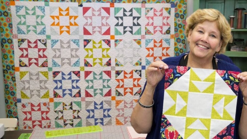 Finished Pony Express Quilt With Jenny Doan, a completed DIY project
