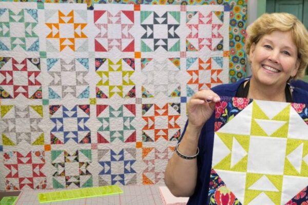 Finished Pony Express Quilt With Jenny Doan, a completed DIY project