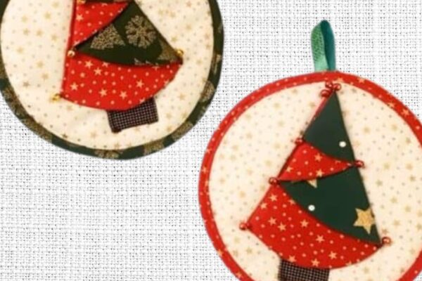 Finished Pot Holders for Christmas, a completed DIY project