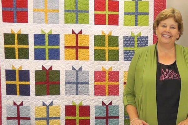 Finished Present Quilt With Jenny Doan, a completed DIY project