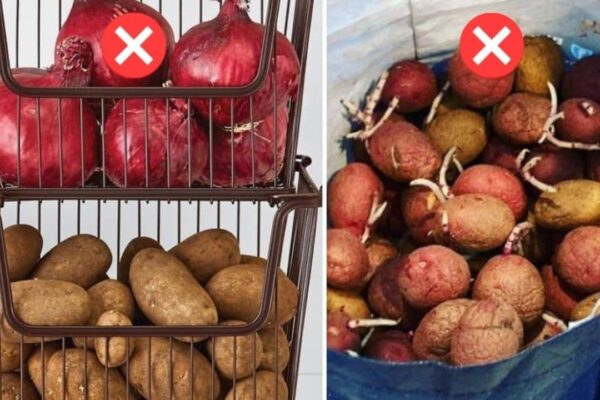 How To Store Potatoes For Months Without Budding, homemade and freshly served