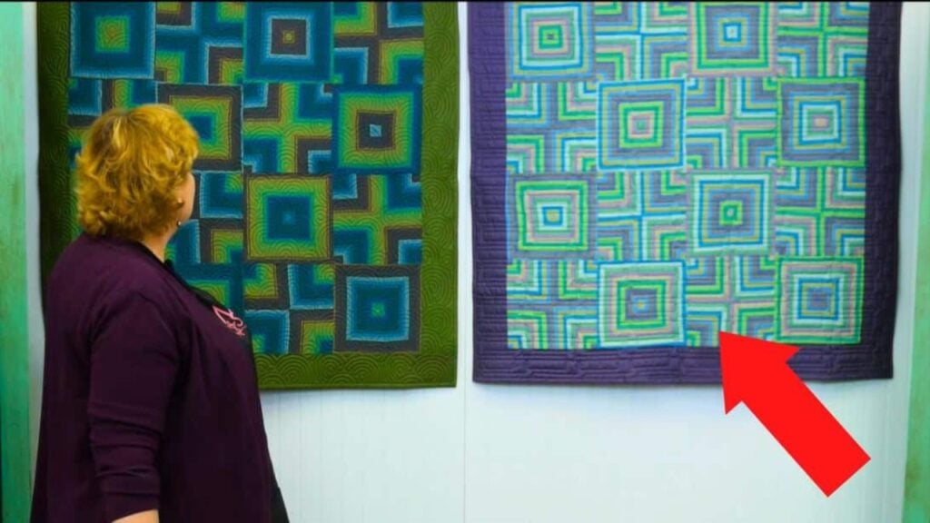 Finished a Quartered Stripes Quilt, a completed DIY project