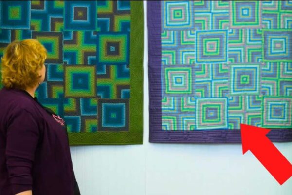 Finished a Quartered Stripes Quilt, a completed DIY project