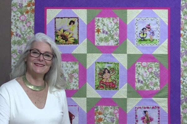 Finished Quick And Easy Baby Quilt, a completed DIY project