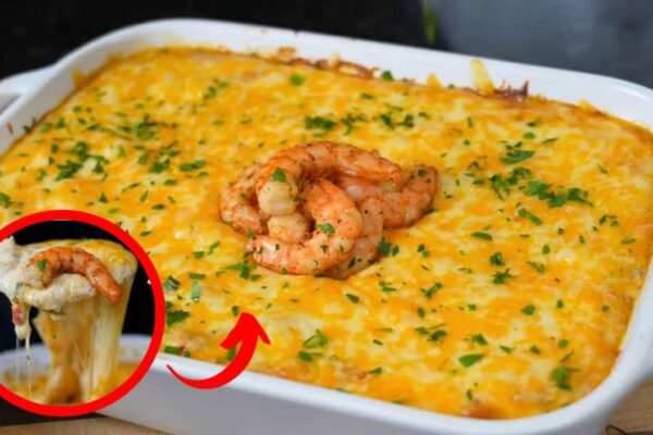 Quick and Easy Creole Shrimp Dip, homemade and freshly served