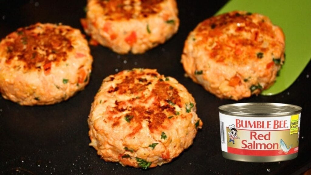 Quick and Easy Salmon Patties Ready in Just 15 Minutes, homemade and freshly served