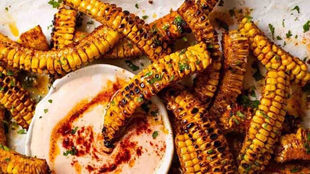 Quick & Easy Corn Ribs, homemade and freshly served