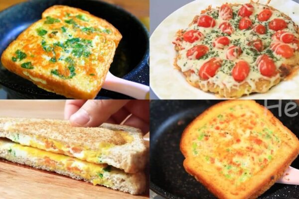 4 Quick Egg Recipes To Make With Sliced Bread, homemade and freshly served