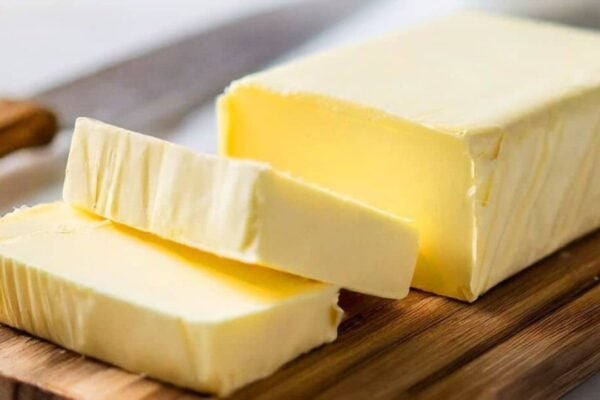 Quick Hack to Measure Butter, homemade and freshly served