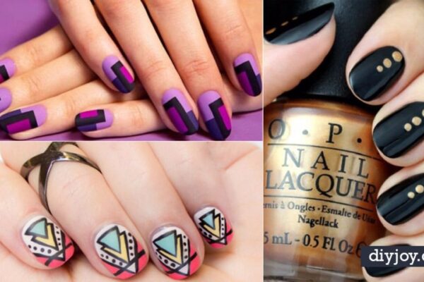 37 Quick but Awesome 5 Minute Nail Art