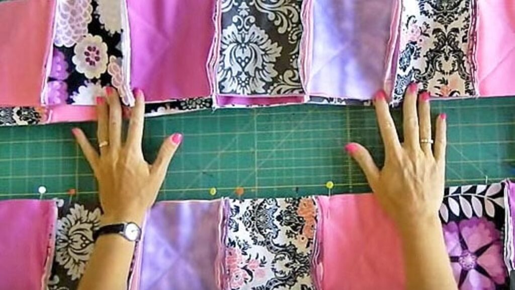Finished Sewing Project For Beginners: Rag Quilt, a completed DIY project