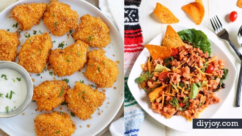 32 Creative Recipes Made With Doritos, homemade and freshly served