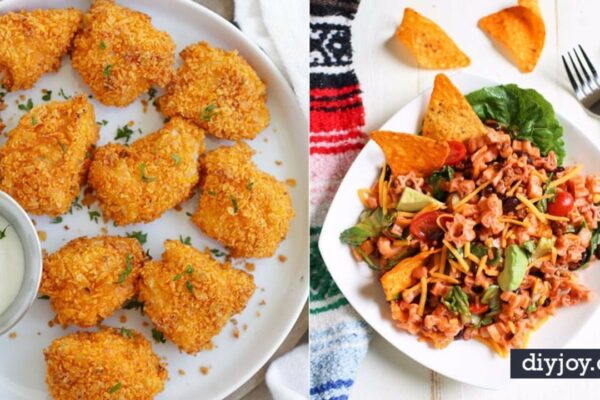 32 Creative Recipes Made With Doritos, homemade and freshly served