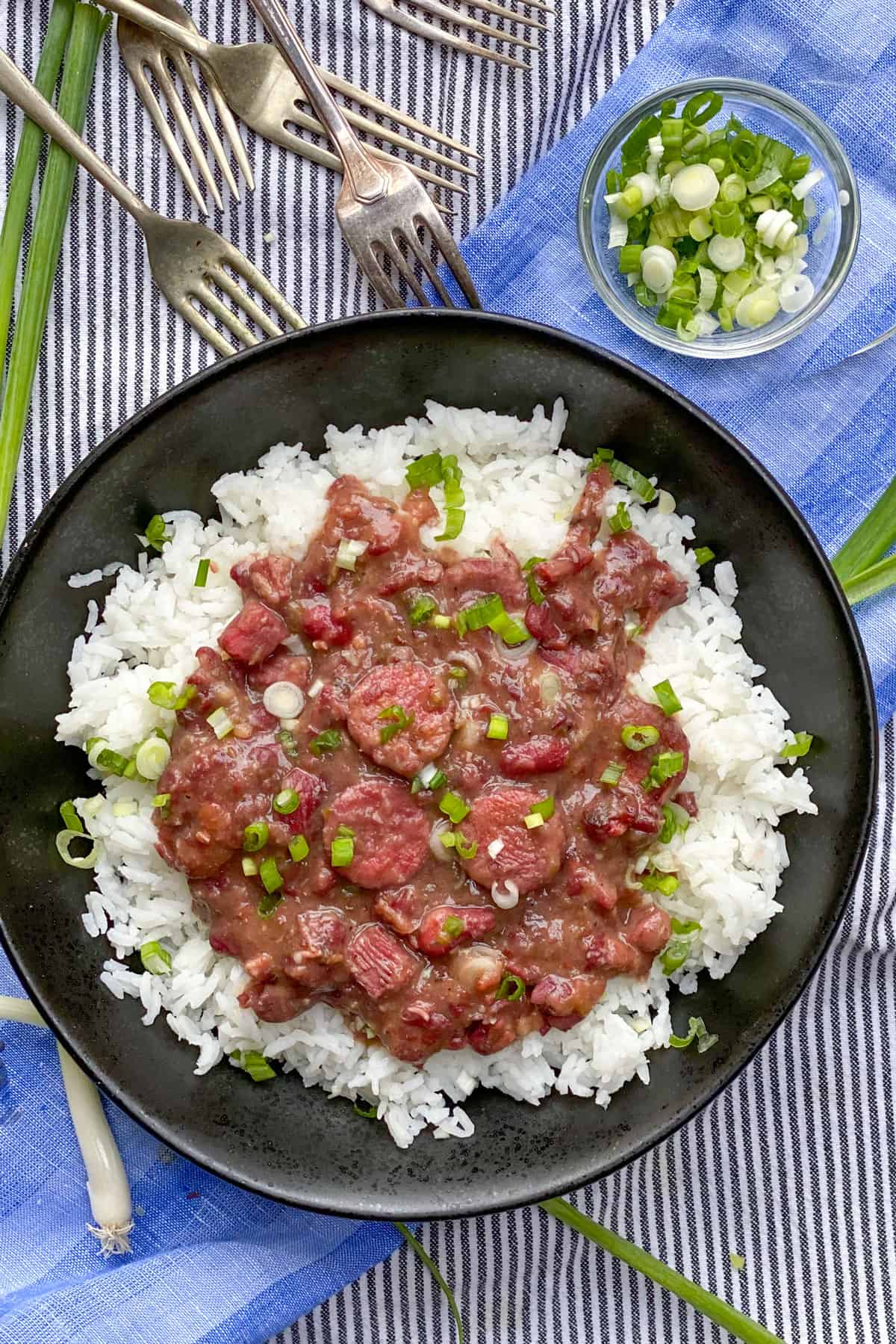 Easy Dinners - Red Beans and Rice - Hearty Bean Dinner