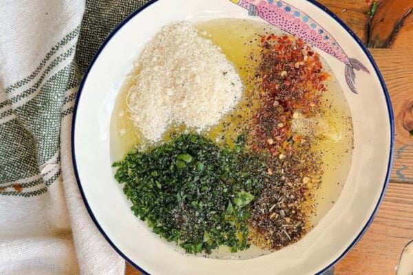 Restaurant Style Bread Dip, homemade and freshly served