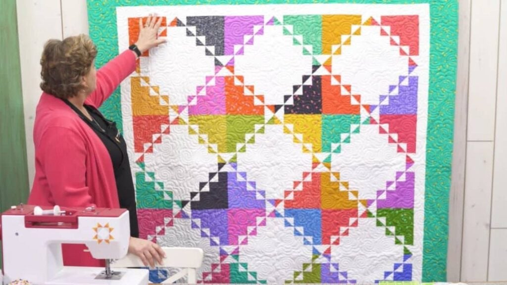 Finished Rickrack Quilt With Jenny Doan, a completed DIY project