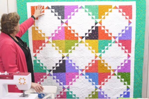 Finished Rickrack Quilt With Jenny Doan, a completed DIY project