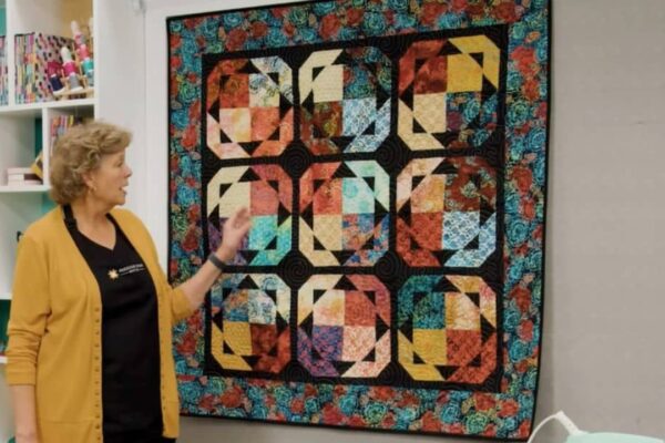Finished Ring of Fire Quilt With Jenny Doan, a completed DIY project