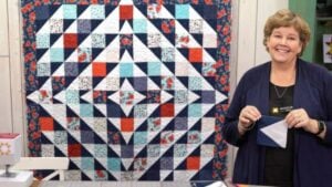 Finished Rose Garden Quilt With Jenny Doan, a completed DIY project