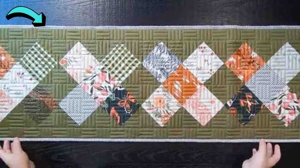 Finished Scrap Buster Creek Crossing Quilt, a completed DIY project