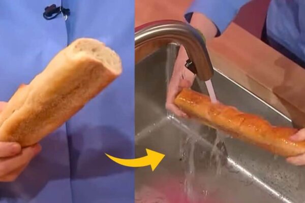 Secret to Reviving Stale Bread, homemade and freshly served