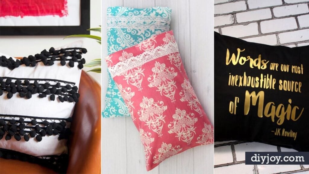 Finished 35 DIY Pillowcases To Make For Any Room, a completed DIY project