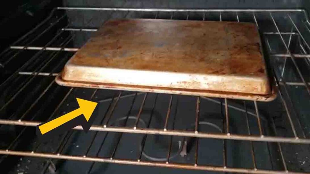 Finished No-Scrubbing Sheet Pan Cleaning Hack, a completed DIY project
