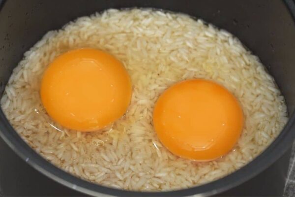 Simple and Quick Rice Cooker, homemade and freshly served