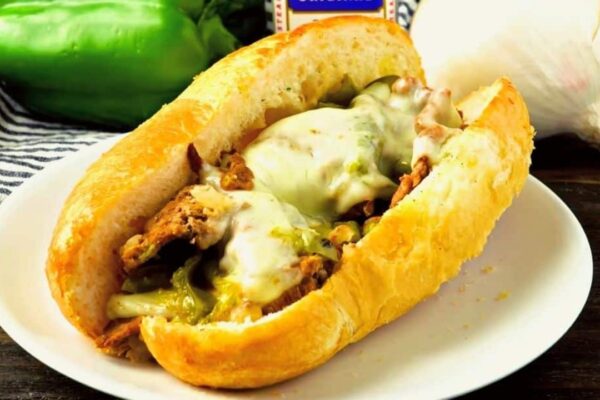 Slow Cooker Philly Cheesesteak Sandwiches, homemade and freshly served