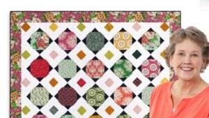 Finished Snowball Squared Quilt With Jenny Doan, a completed DIY project