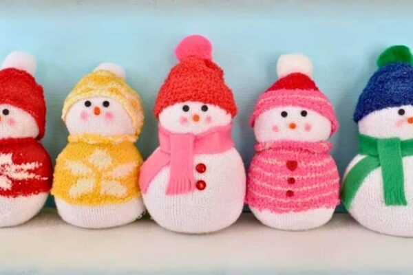 Sock Snowman in 10 Minutes