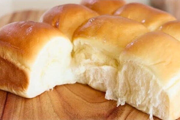 Soft and Fluffy Milk Bread, homemade and freshly served