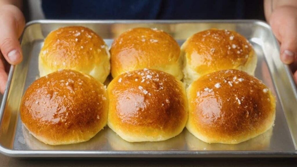 Softest and Fluffiest Potato Buns, homemade and freshly served