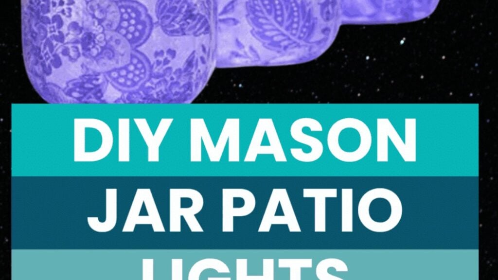 Finished These DIY Mason Jar Patio Lights Add A Glow To Your Outdoor Space, a completed DIY project