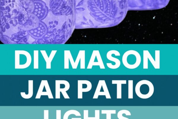 Finished These DIY Mason Jar Patio Lights Add A Glow To Your Outdoor Space, a completed DIY project