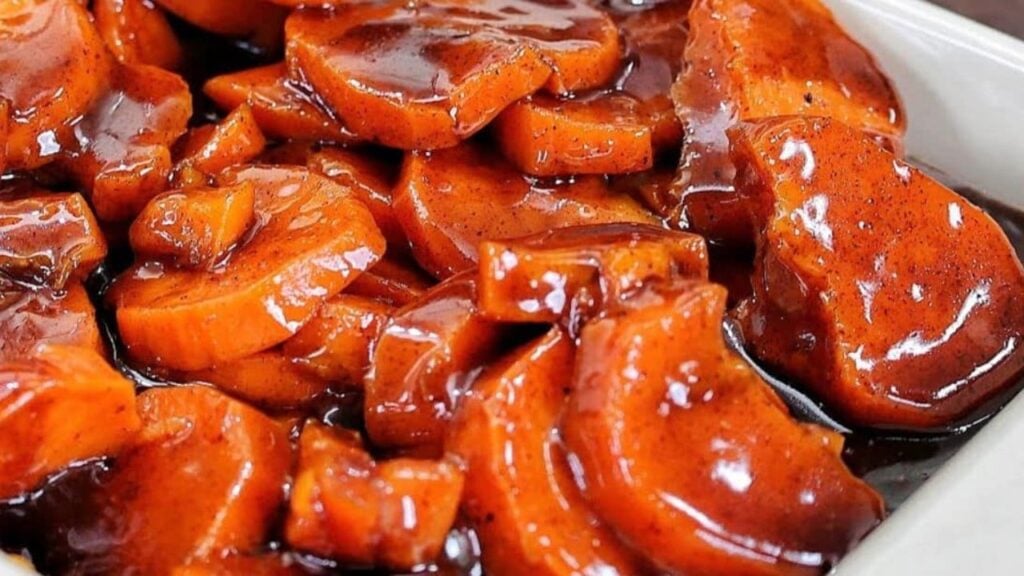 Southern Candied Yam, homemade and freshly served