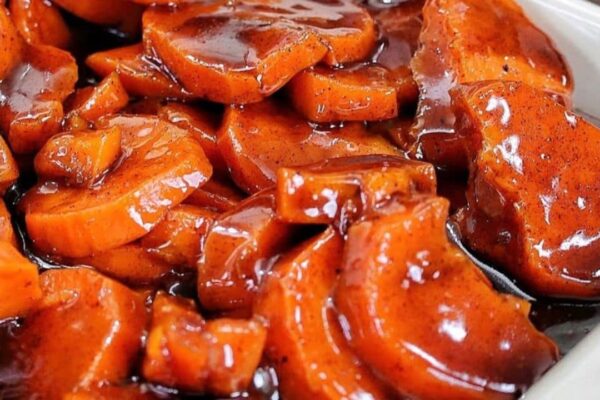 Southern Candied Yam, homemade and freshly served