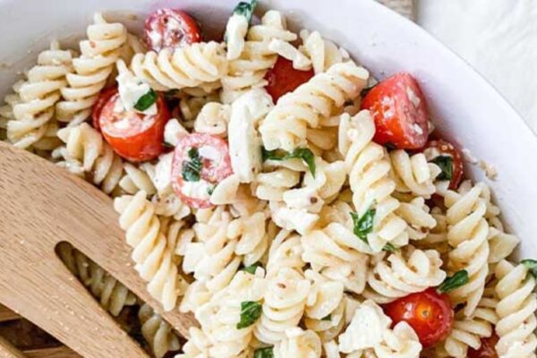 Southern Pasta Salad, homemade and freshly served