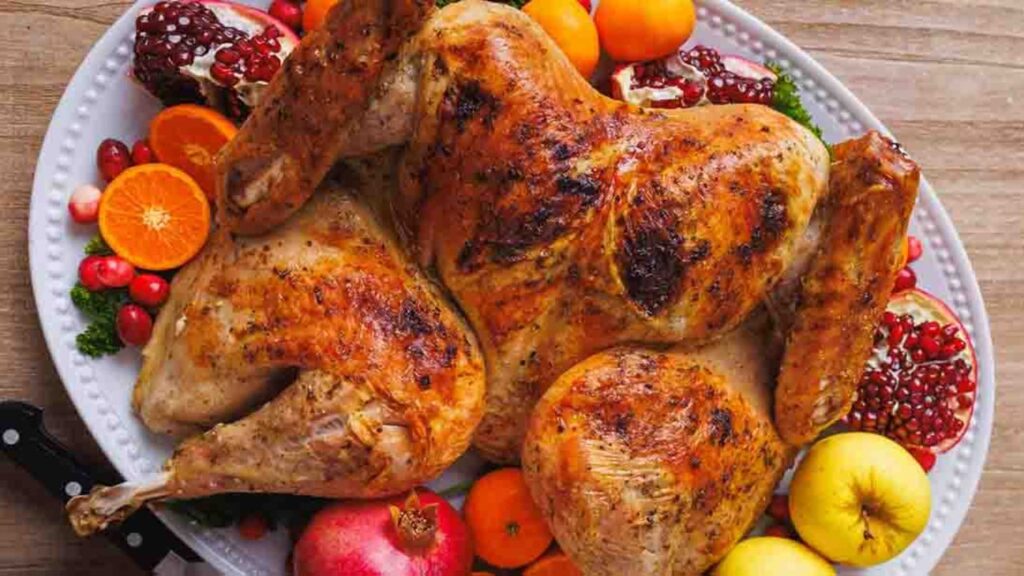 Easy Spatchcock Turkey, homemade and freshly served