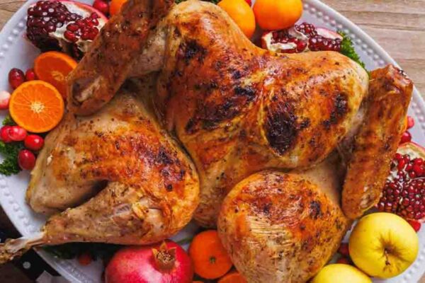 Easy Spatchcock Turkey, homemade and freshly served