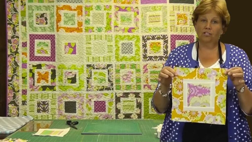 Finished Square in a Square Quilt With Jenny Doan, a completed DIY project
